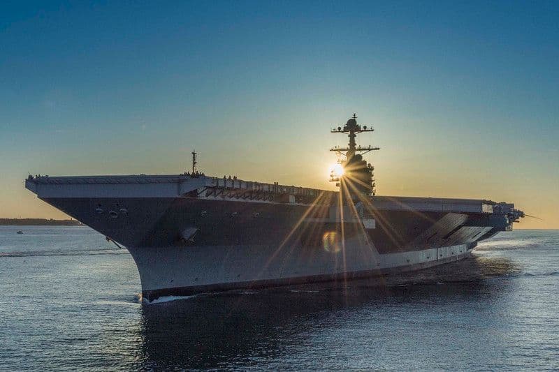 USS Ford Sailors Learning on the Job