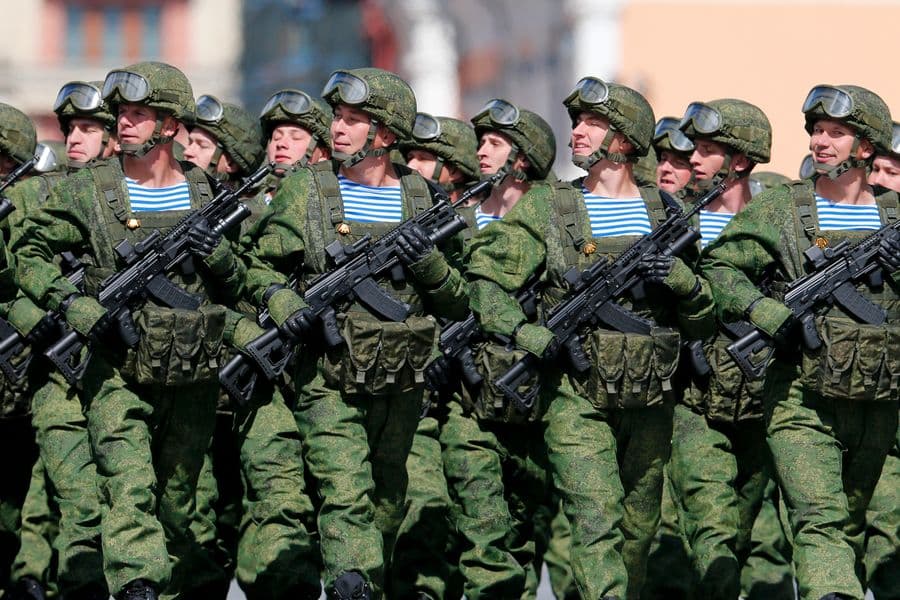 Russia Parade Rehearsal
