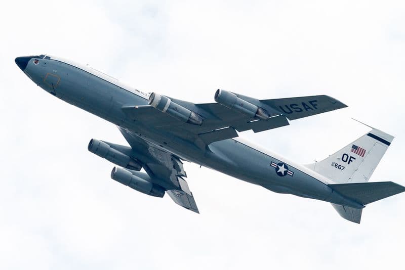 China's "Unprofessional" Intercept of U.S. Air Force Jet in East China Sea