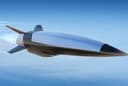 An artist’s rendering of the Hypersonic Attack Cruise Missile. (DARPA Courtesy of Raytheon)