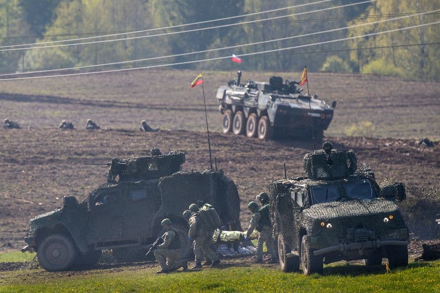 Lithuania Poland exercise