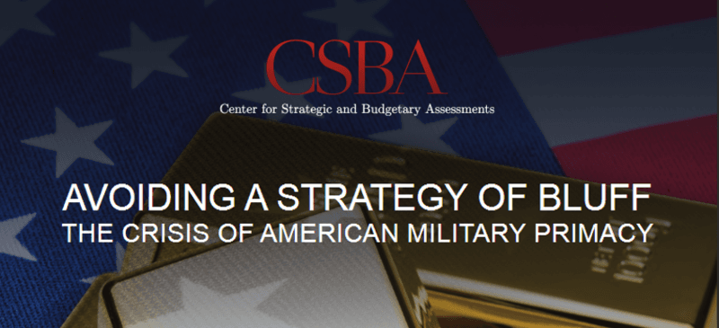 Avoiding a Strategy of Bluff: The Crisis of American Military Primacy