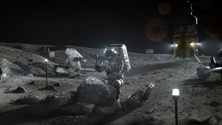 Space NASA Moon Lander