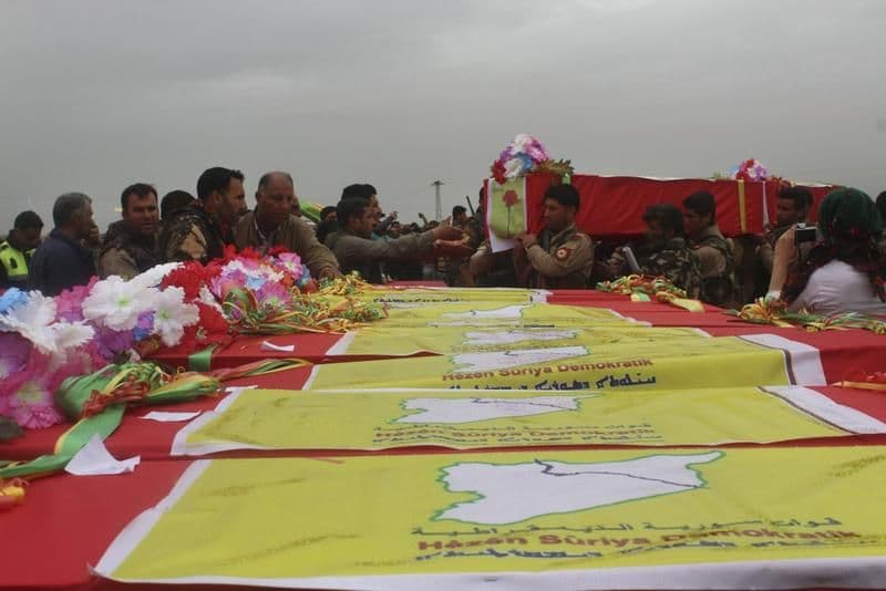 Misdirected U.S. Strike Killed 18 Allied Fighters in Syria