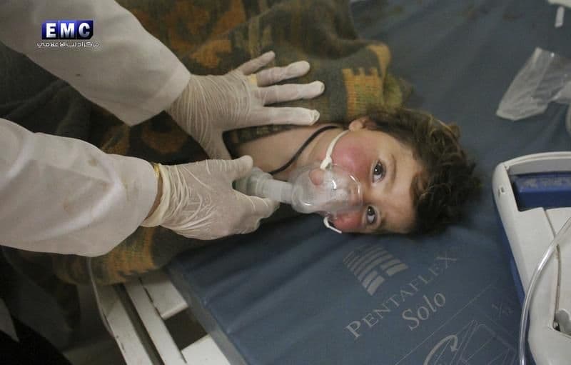 Suspected Syria Gas Attack Kills Dozens, Including Children
