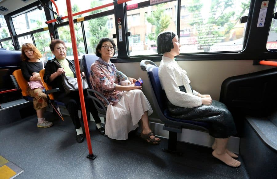 South Korea Comfort Women Statue