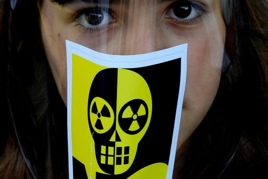 Cyprus Nuclear Protest