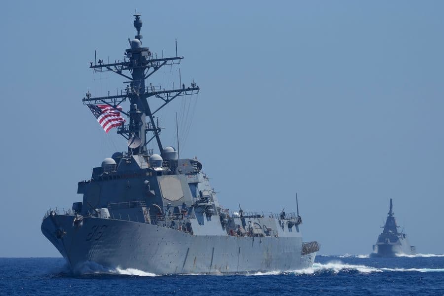 Philippines US Japan Navy Drills