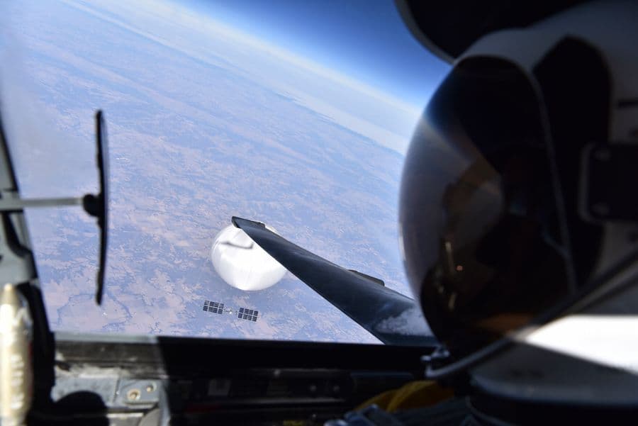 China Spy Balloon Pilot's Photo