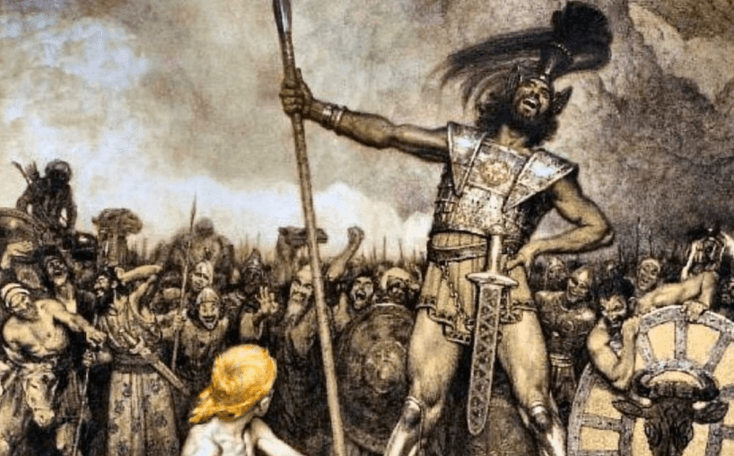 David and Goliath