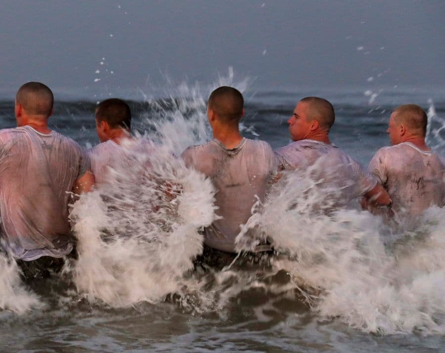 Virus Outbreak Navy SEALS