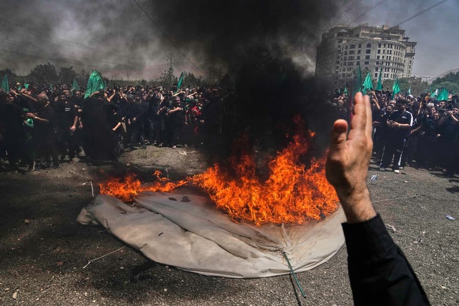 APTOPIX Iran Ashoura