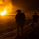 U.S. Marines from the 26th Marine Expeditionary Unit (Special Operations Capable) (26th MEU(SOC)), prepare to conduct a patrol during the 26th MEU(SOC) Exercise named “Odyssey Encore,” Glafyra, Greece, Jan. 16, 2024. The 26th MEU(SOC) readiness sustainment exercise enhances the unit’s operational capabilities as an expeditionary crisis response force and provides an opportunity for the 26th MEU(SOC) to conduct advanced integrated expeditionary operations and live-fire training with both the 32nd and 24th Marine Brigades in Greece. The Bataan Amphibious Ready Group, with the embarked 26th MEU(SOC), is on a scheduled deployment in the U.S. Naval Forces Europe area of operations, employed by U.S. Sixth Fleet to defend U.S., Allied and partner interests. (U.S. Marine Corps photo by Cpl. Kyle Jia)