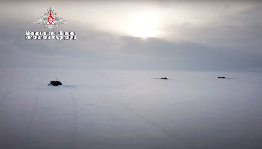 Russia Arctic Drills