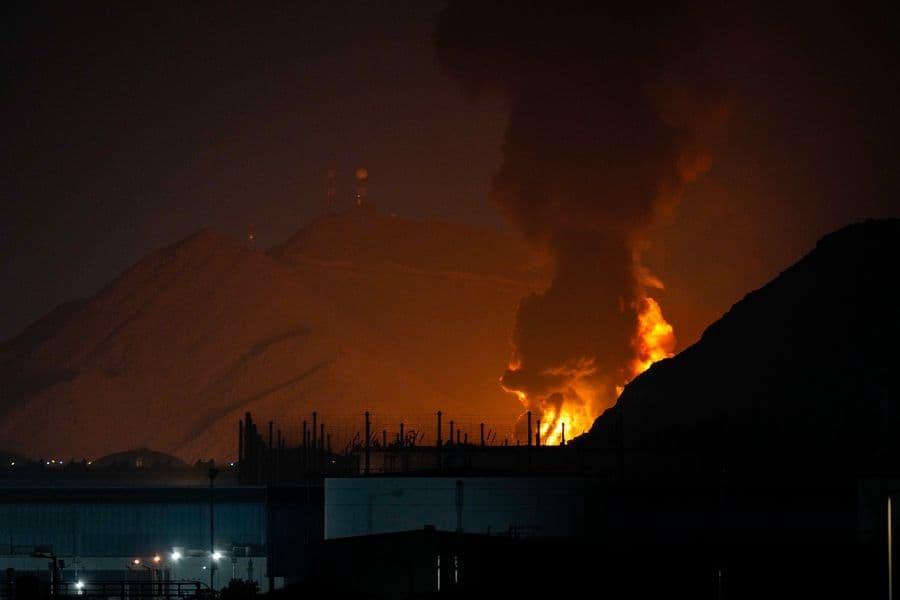 APTOPIX Emirates Iran US Israel