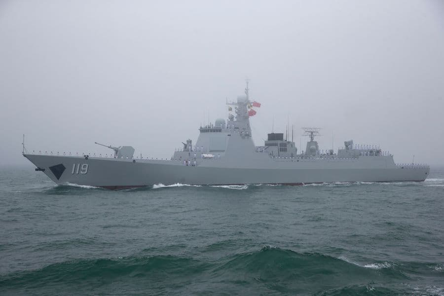 China Navy Parade