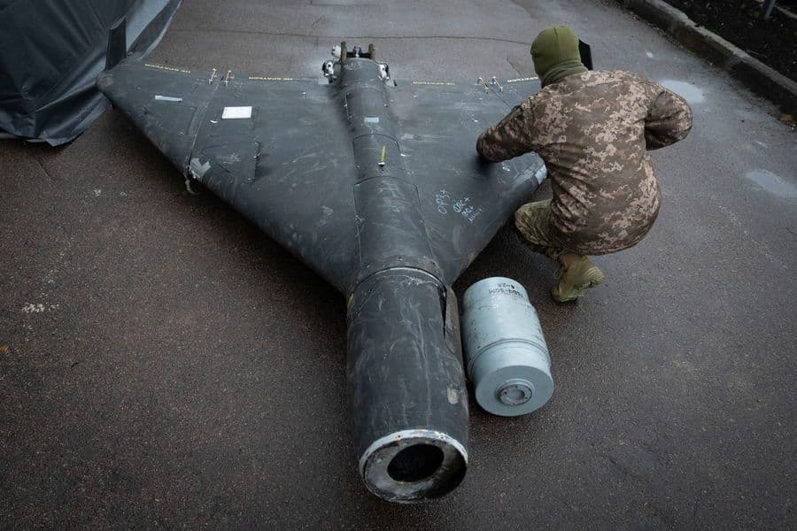 Russia Ukraine War Drone Factory