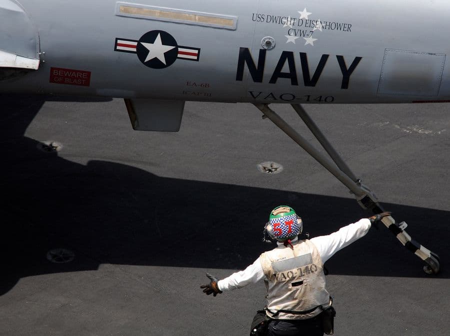 The Navy's Mix of Sparks and Gasoline