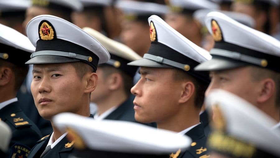 China Navy Parade