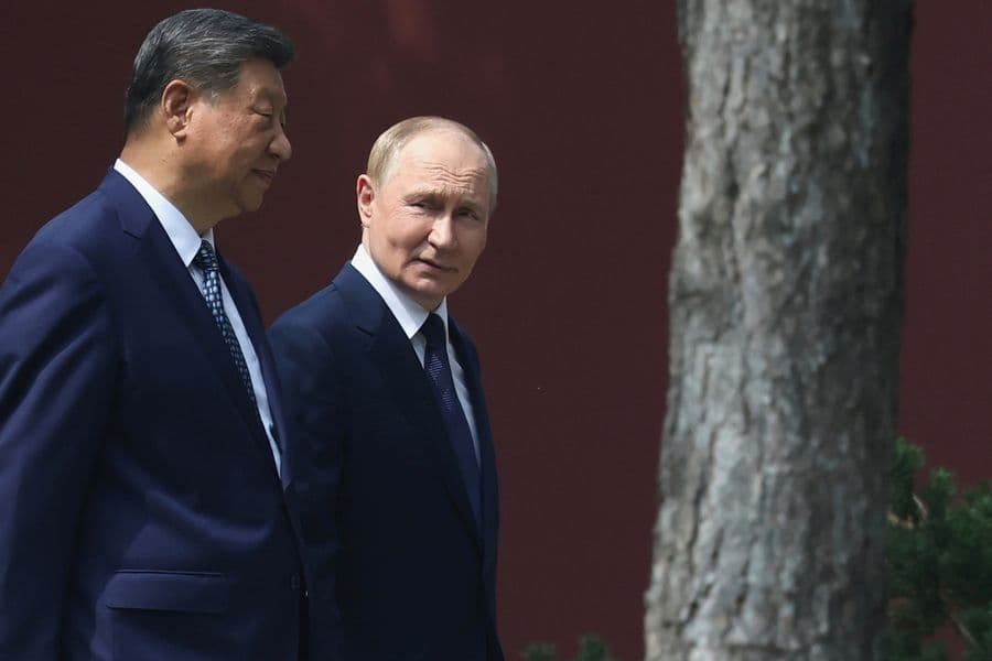 APTOPIX China Russia