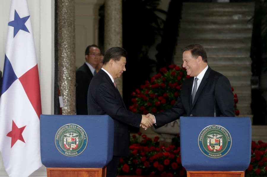 Xi Jinping, Juan Carlos Varela