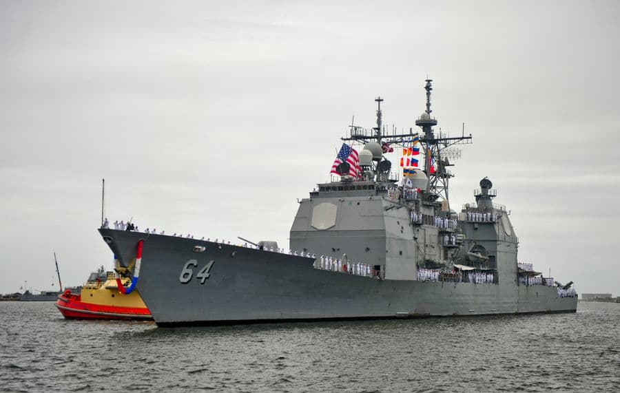 BAE Systems Awarded $29 Million Maintenance Contract for USS Gettysburg