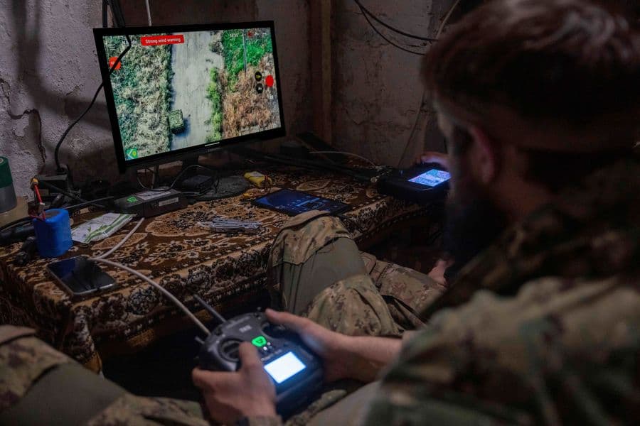 Russia Ukraine War Robots on Wheels