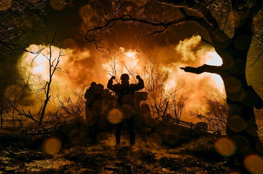 Russia Ukraine War One Year Photo Gallery