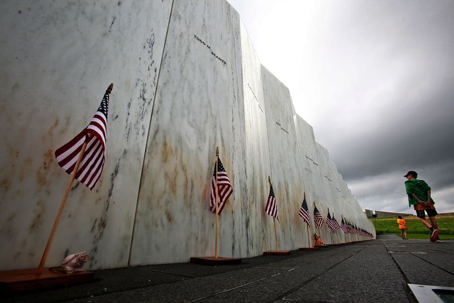 Flight 93 Memorial Wreckage