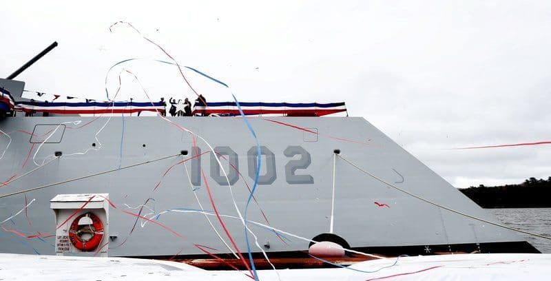 Zumwalt-Class Destroyer USS Lyndon B. Johnson Commissioned